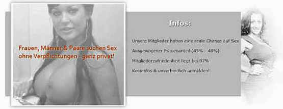 Info-Liste mit zwei geilen Ladies im Hintergrund